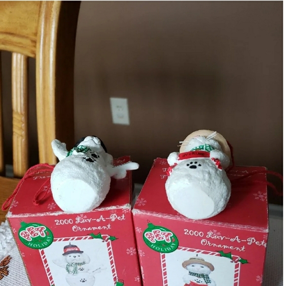 Vintage 2000 PET HOLIDAY Christmas Tree Ornament - Picture 9 of 10